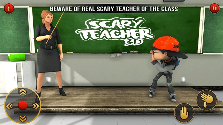 Scary Teacher : horror Game screenshot-3
