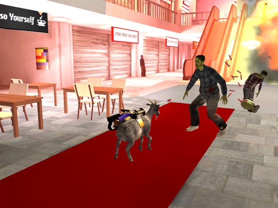 Goat Simulator GoatZ iPad app afbeelding 5