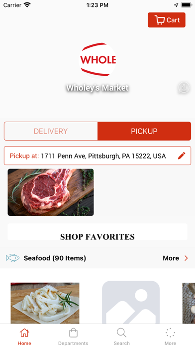Wholey’s Market Screenshot