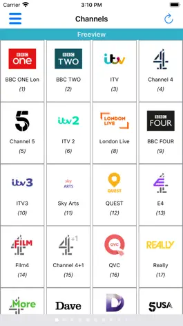 Game screenshot TV Guide Plus Listing freeview hack