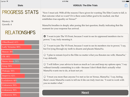 VERSUS: The Elite Trials Screenshots