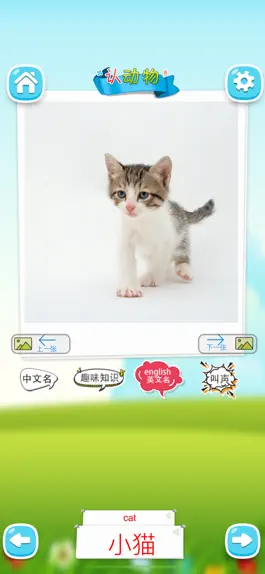 Game screenshot 认动物 -看图识字学说话 mod apk