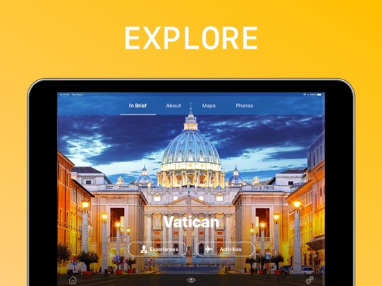 Vatican City Guide . iPad screenshot 3 - Travel app