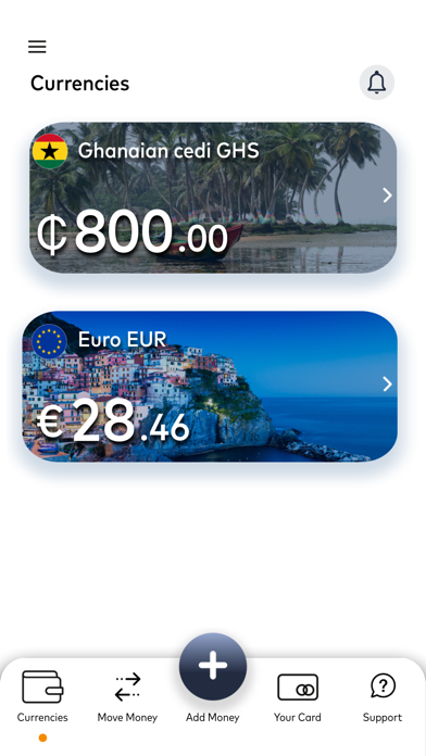 MoneyWallet Screenshot