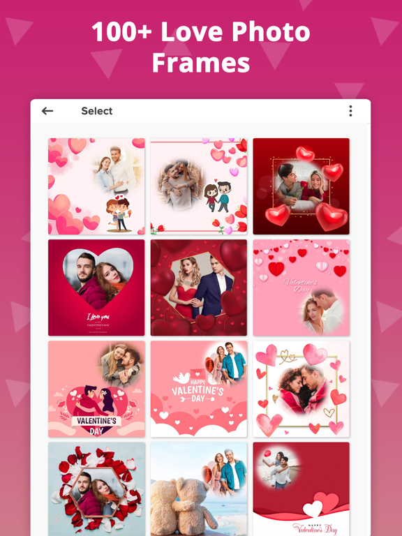 Screenshot #5 pour Love Photo Frames - 2024