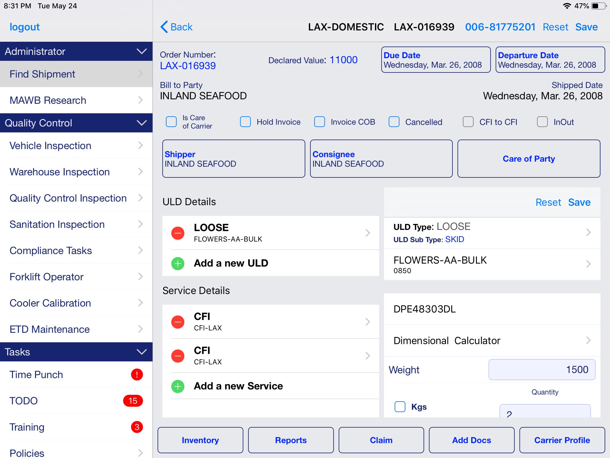 CFI QC screenshot 3