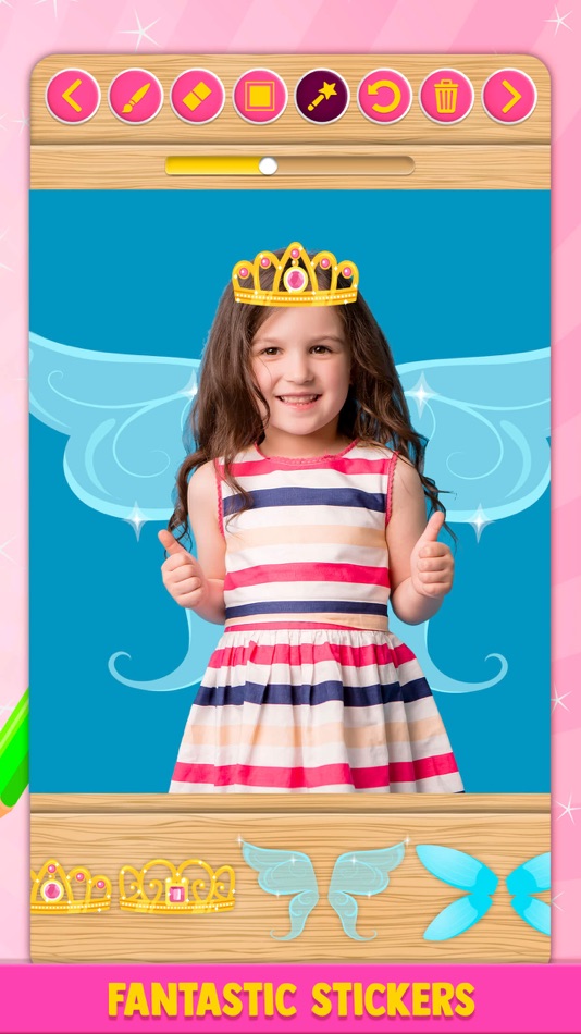 #3. Magic Fairy Coloring Book (iOS) Ved: Maria Amparo Ricos