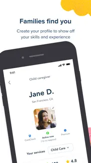 care.com caregiver: find jobs iphone screenshot 3