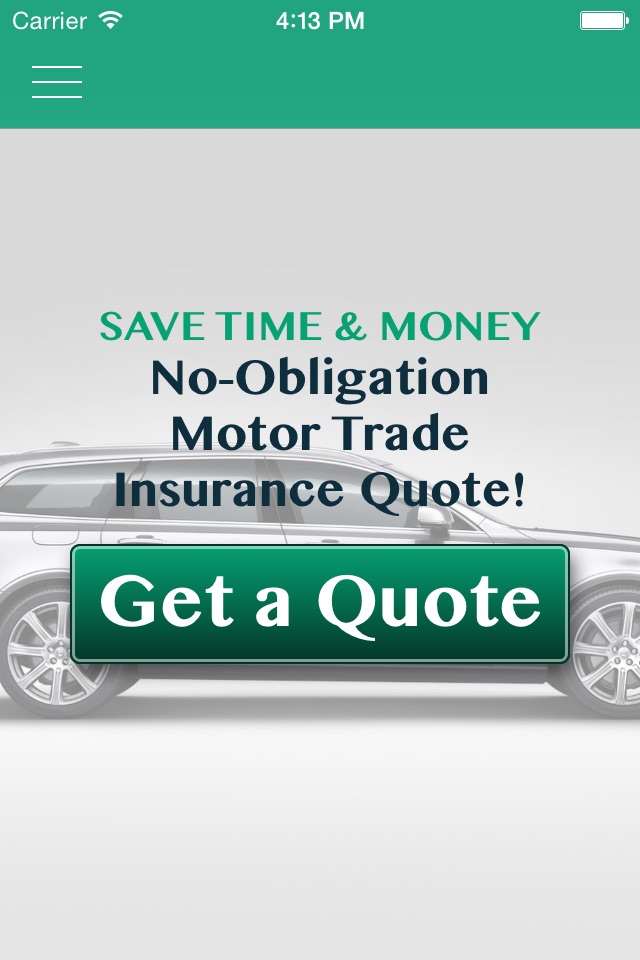 Quote Motor Trade Insurance UK screenshot 2