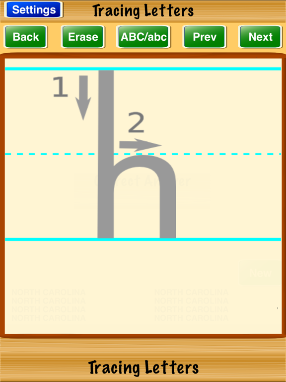 Screenshot #4 for Tracing Letters