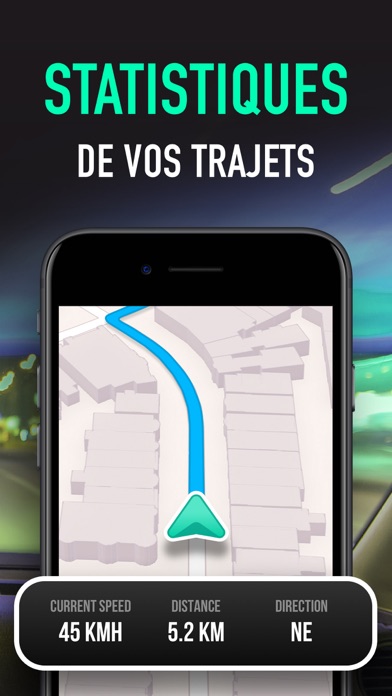 Screenshot #3 pour Compteur de Vitesse - GPS App