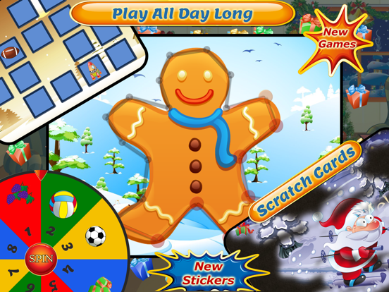 Christmas Games Kids Toy Party iPad app afbeelding 4