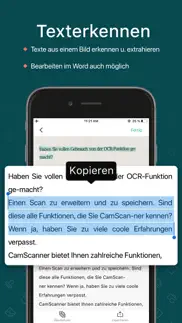 camscanner - pdf scanner app iphone bildschirmfoto 3