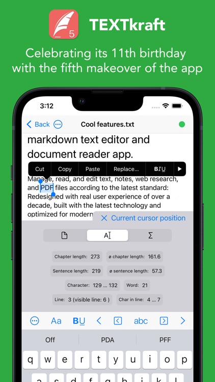 TEXTkraft 5 - Text Editor