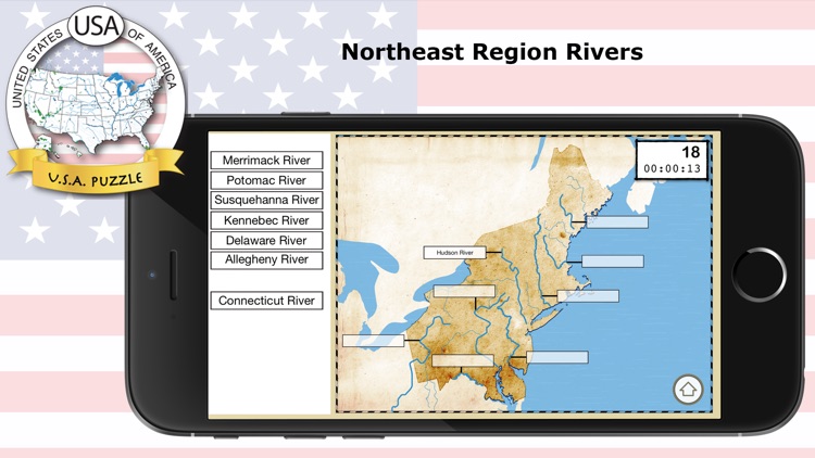 USA Puzzle • Geography screenshot-7