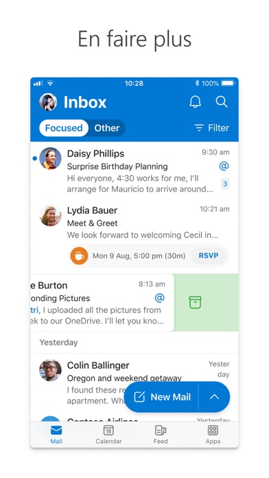 Télécharger Microsoft Outlook pour iPhone / iPad sur l'App Store  (Productivité)