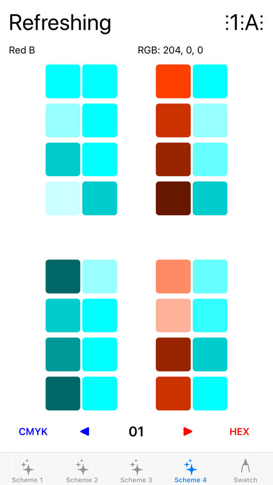#9. Scheme Color (iOS) 由: Roberto Antonio Campusano Acosta