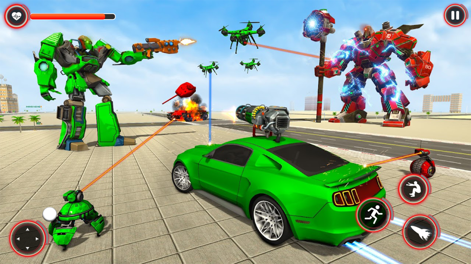 #2. Real Dolphin Robot Transformer (iOS) Podle: Haroon Younas