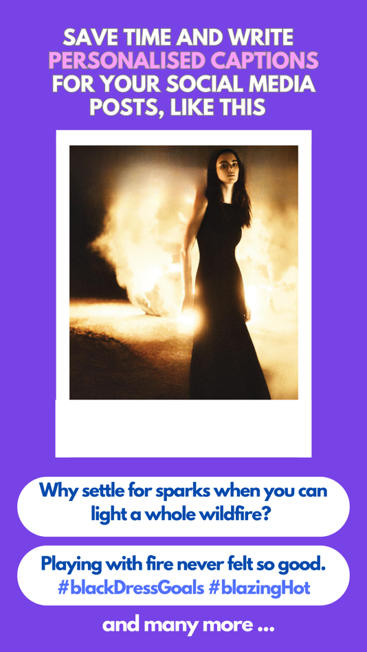 #1. Caption AI: Instagram captions (iOS) 由: Shubhnik Singh