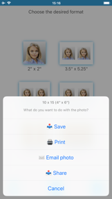 Biometric Passport Photo screenshot