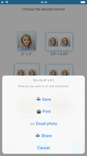 Biometric Passport Photo screenshot 3
