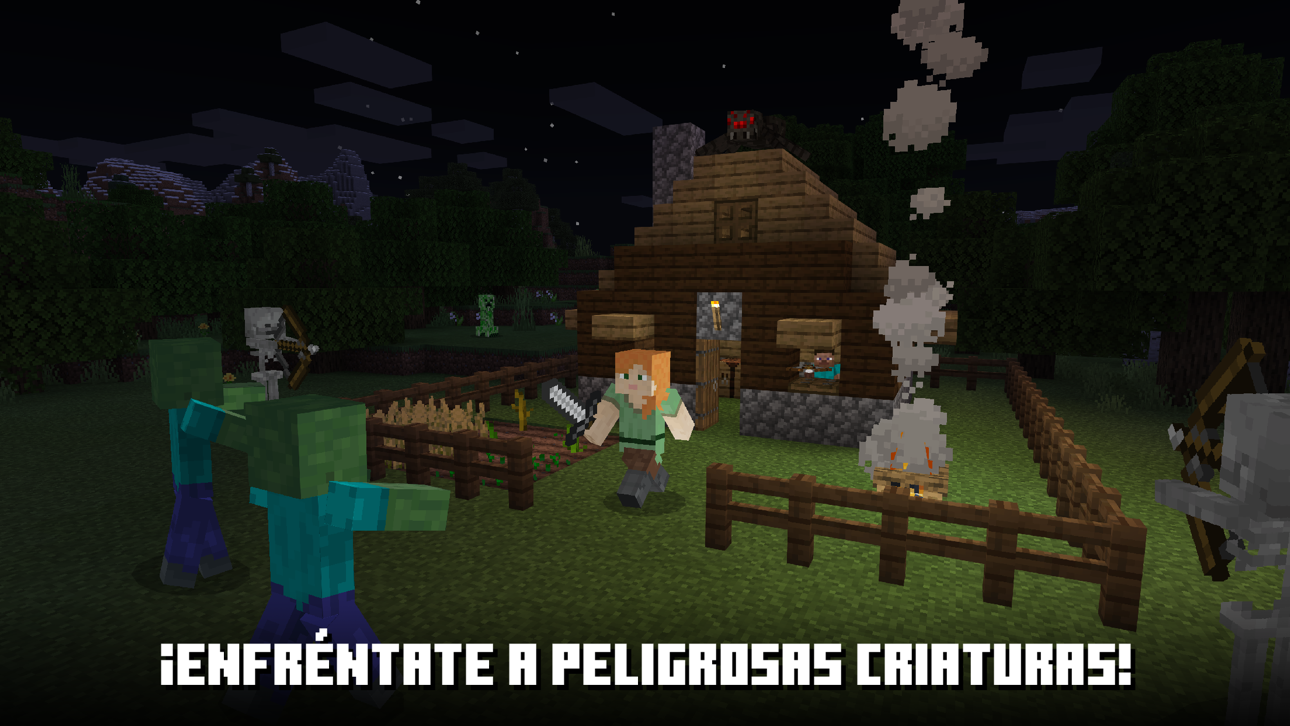 Minecraft screenshot 3 - iOS game interface