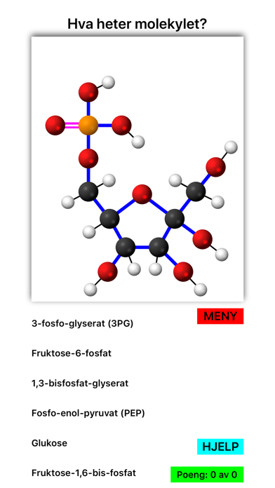 Glykolyse Screenshot