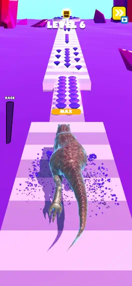 Game screenshot Dino Run: гонки с динозаврами apk