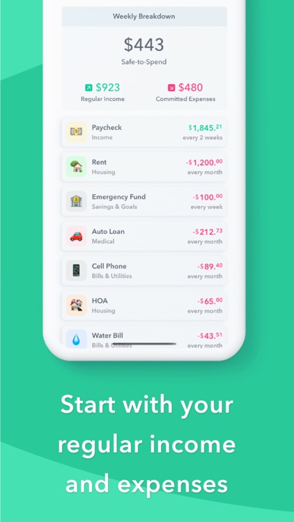 Weekly: A Better Budget App