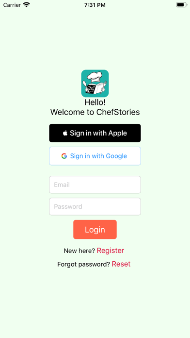 ChefStories Screenshot