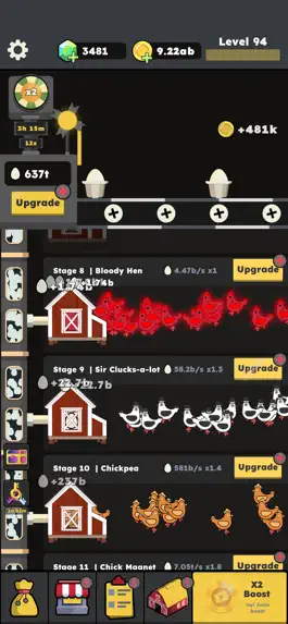 Game screenshot Idle Chicken Tycoon - Idle Sim apk