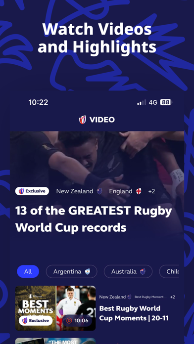 Rugby World Cup 2023 Screenshot