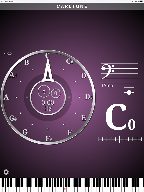 Screenshot #4 pour CarlTune - Chromatic Tuner