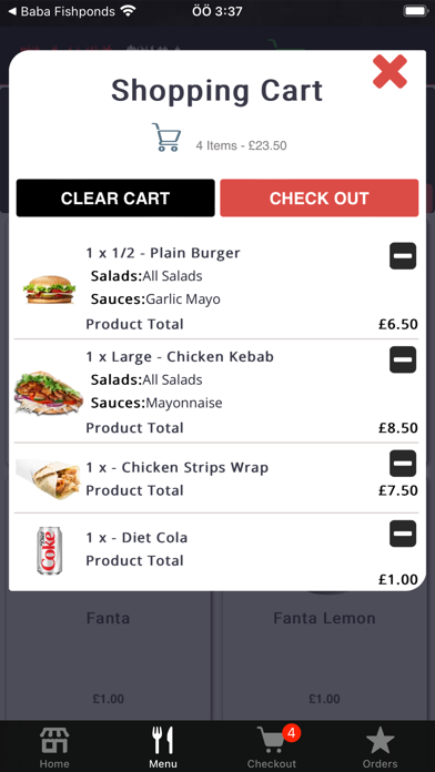 Flames Grill And Pizza Screenshot