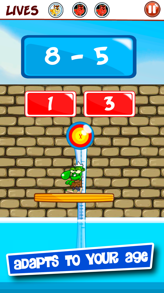 #4. Monster Numbers: Mental Math (iOS) 来自: Didactoons Games SL