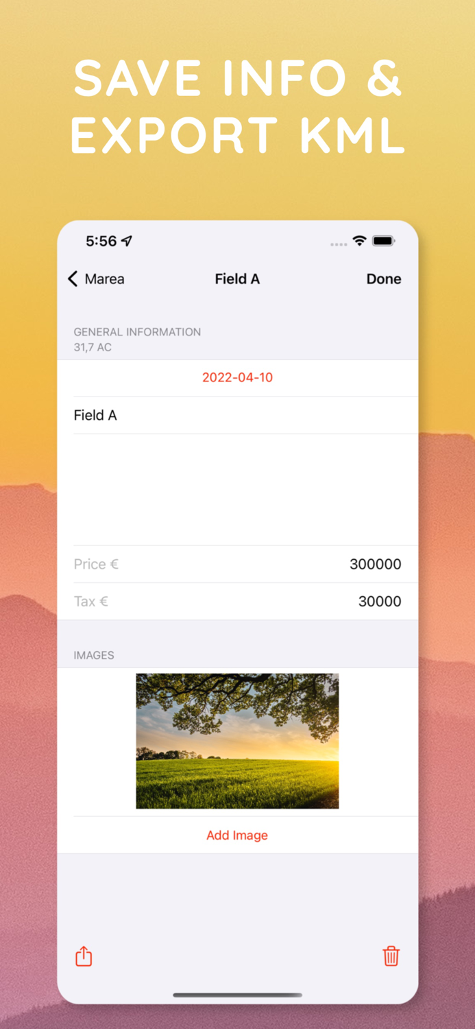 Map Area Calculator - Marea