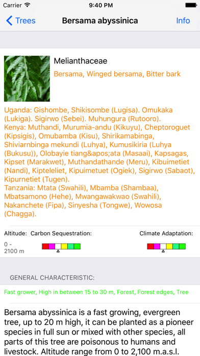 Useful Trees of East Africa Screenshot