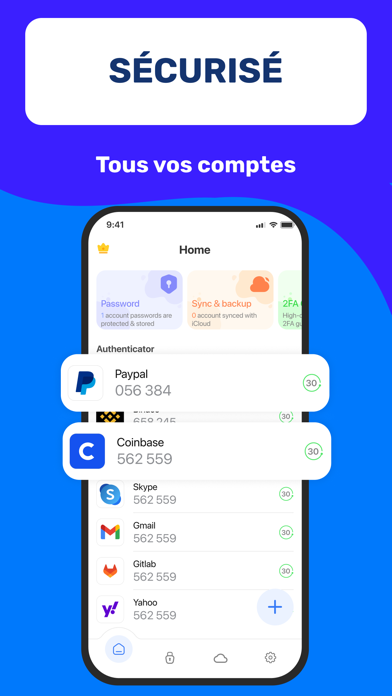 Screenshot #2 pour Authenticator App 2FA