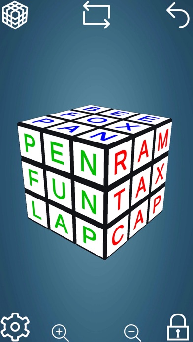 Word Puzzle Cube Screenshot