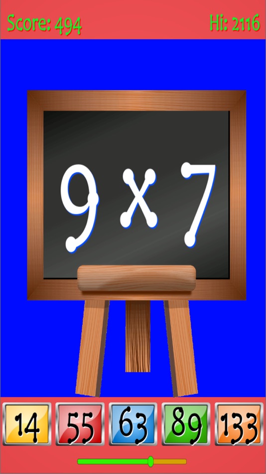 #2. Speed Tables Pro Math Quiz (iOS) By: Galatic Droids