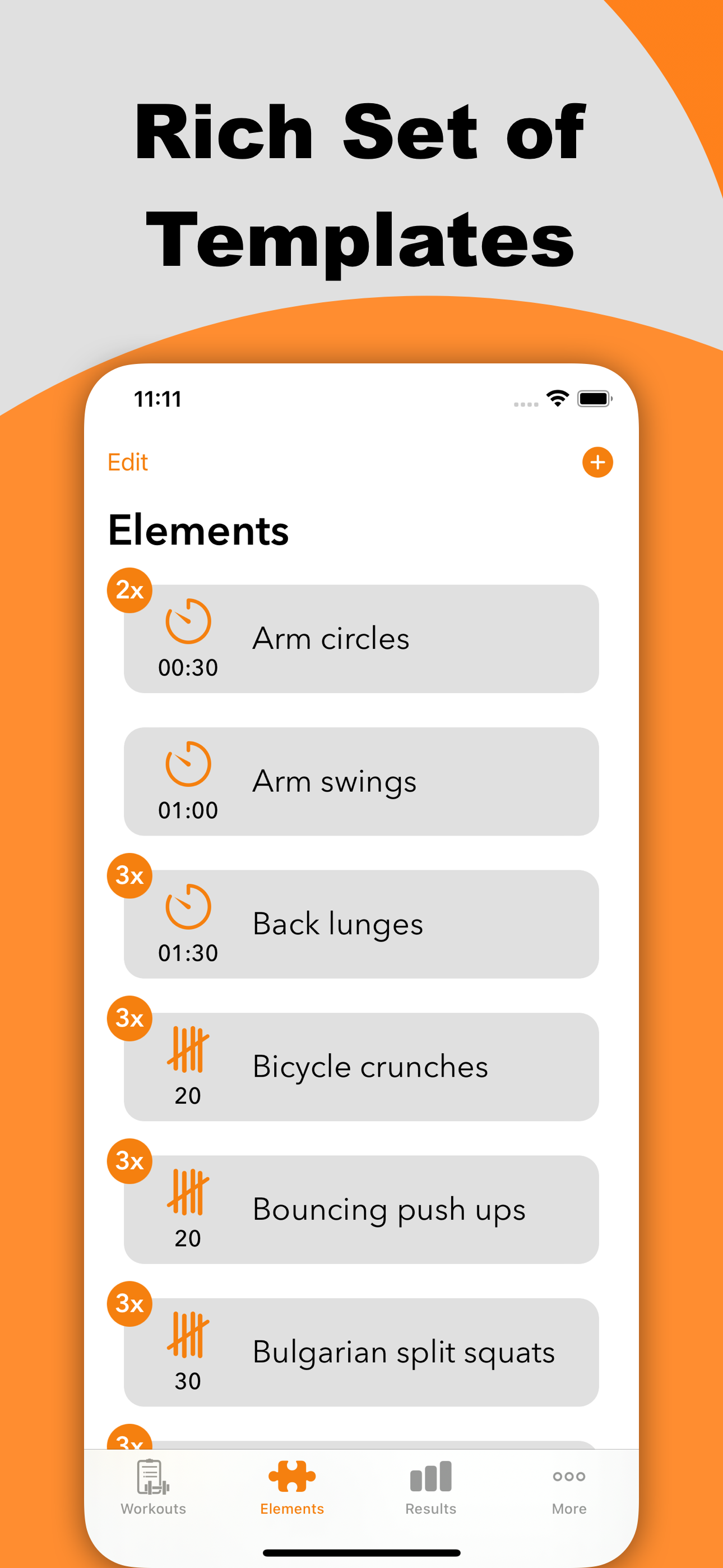 EEXEED: Interval Training
