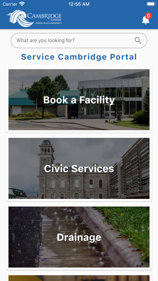 #1. Service Cambridge (iOS) Podle: The Corporation of the City of Cambridge