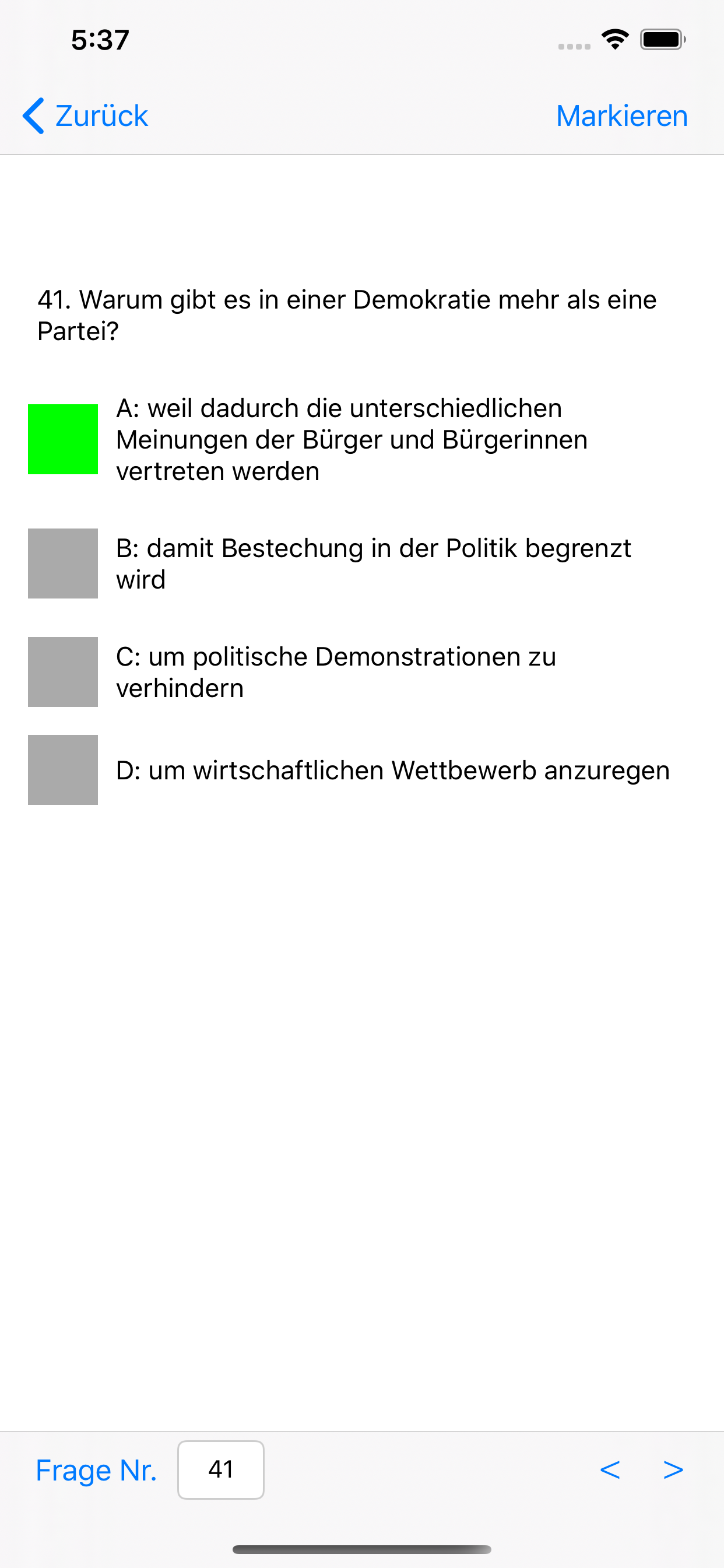 Leben in Deutschland 300Fragen