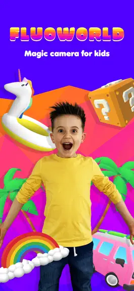 Game screenshot Kids games 4 5 years FluoWorld mod apk