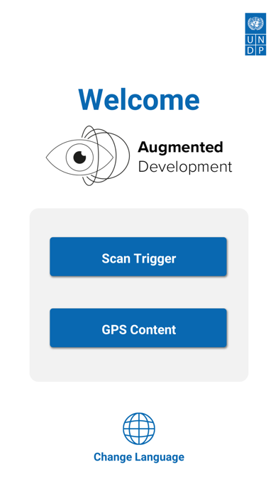 UNDP AD Augmented Development Screenshot