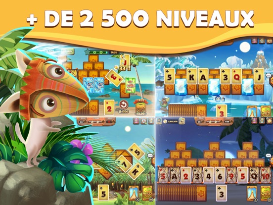 Screenshot #5 pour Tiki Solitaire TriPeaks