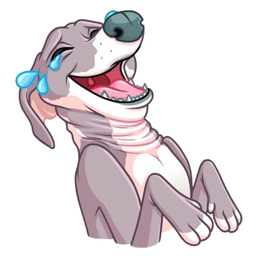 Love Dog Emoji Funny Stickers icon