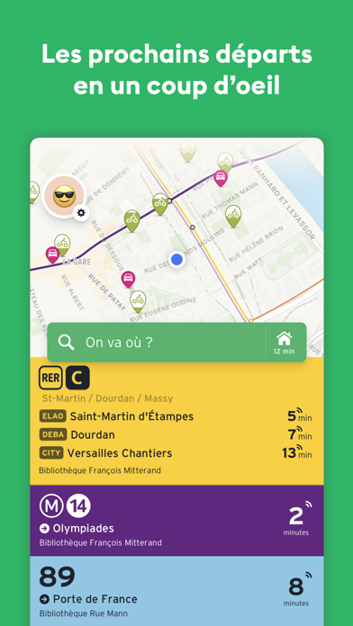 Screenshot #1 pour Transit • Horaires Bus & Métro