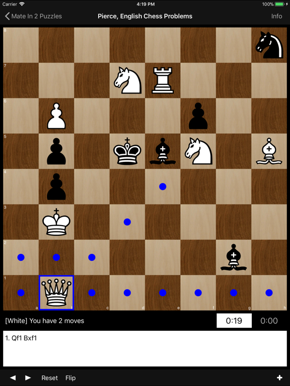 Screenshot #4 pour Mate in 2 Chess Puzzles