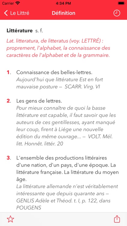 French Dictionary Le Littré screenshot-3